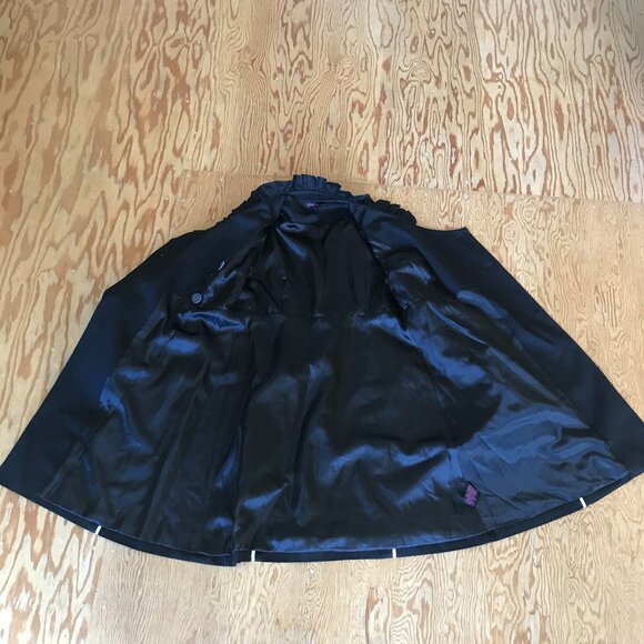 Betsey Johnson double-breasted dress coat, size 6 - Picture 6 of 9